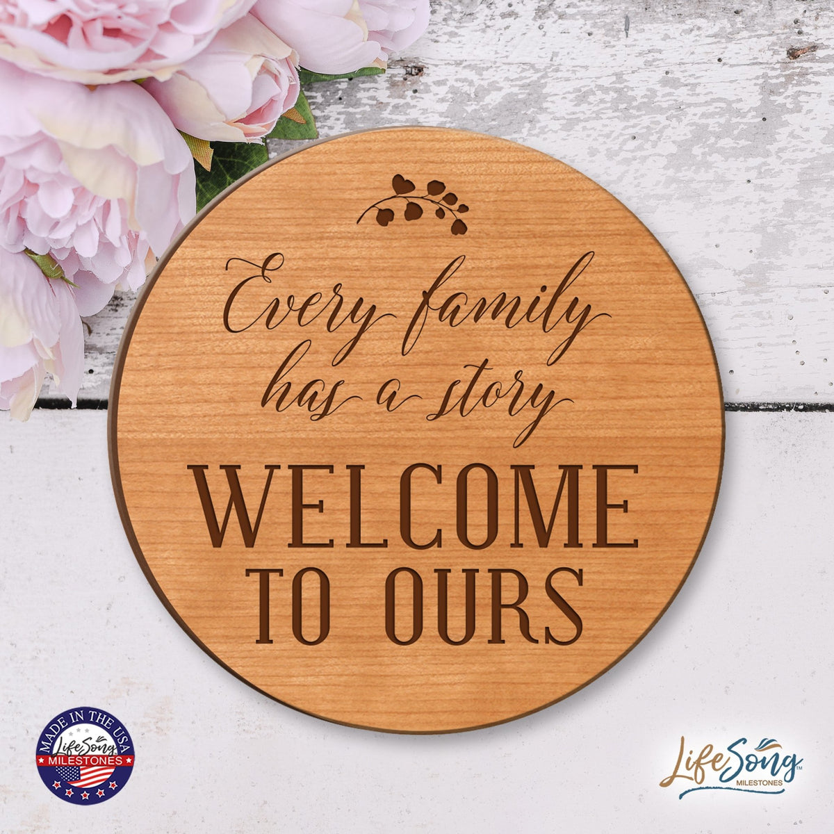 Everyday Lazy Susan 12x12 Mixed Verses - LifeSong Milestones