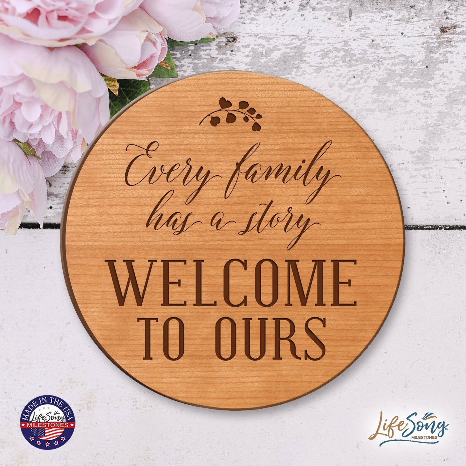 Everyday Lazy Susan 12x12 Mixed Verses - LifeSong Milestones