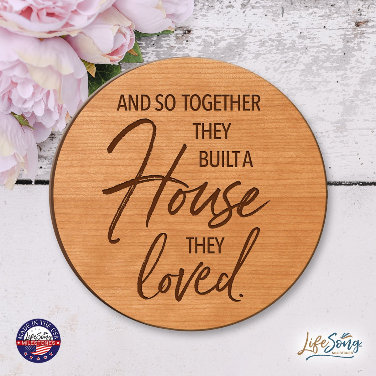 Everyday Lazy Susan 12x12 Mixed Verses - LifeSong Milestones