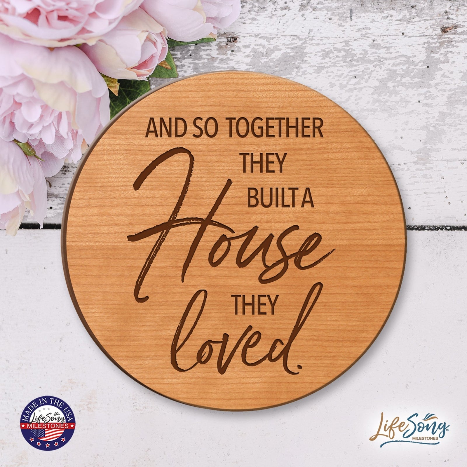 Everyday Lazy Susan 12x12 Mixed Verses - LifeSong Milestones