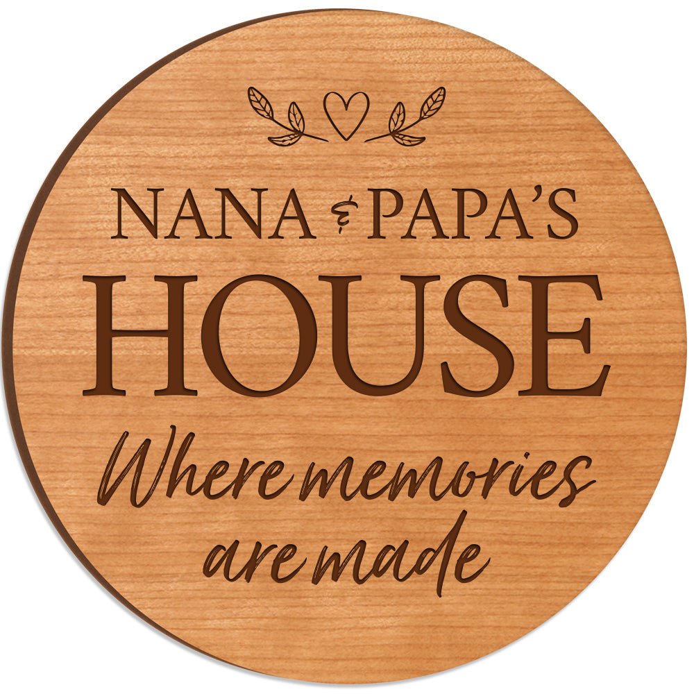Everyday Lazy Susan 12x12 Nana's House - LifeSong Milestones