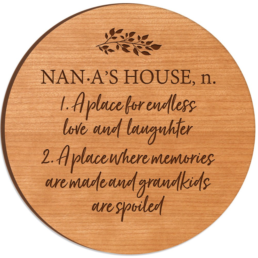Everyday Lazy Susan 12x12 Nana's House - LifeSong Milestones
