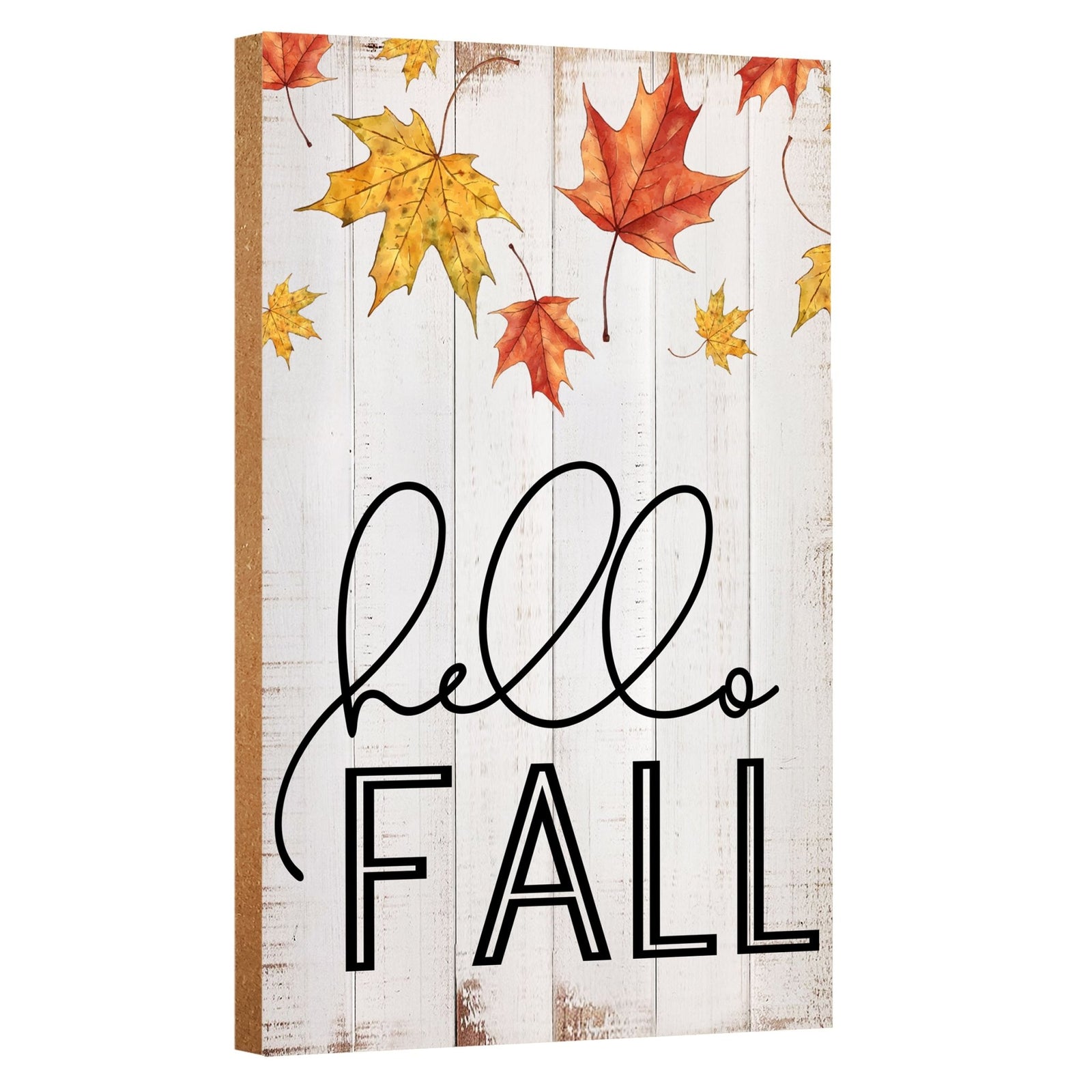 Fall Season Inspirational Shelf Décor and Tabletop Signs - LifeSong Milestones