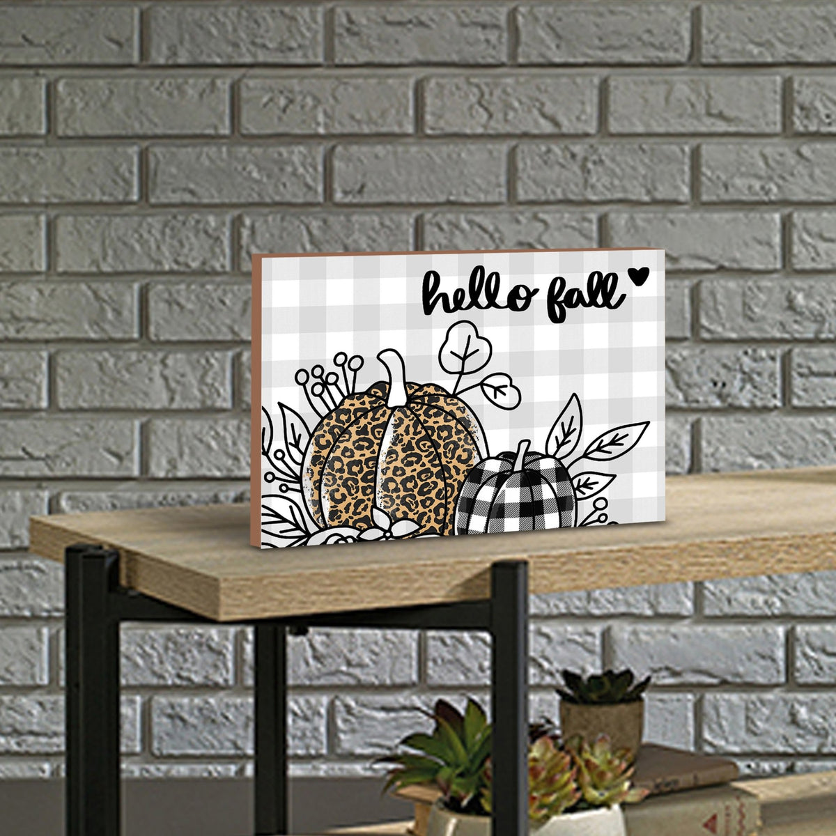 Fall Season Inspirational Shelf Décor and Tabletop Signs - LifeSong Milestones