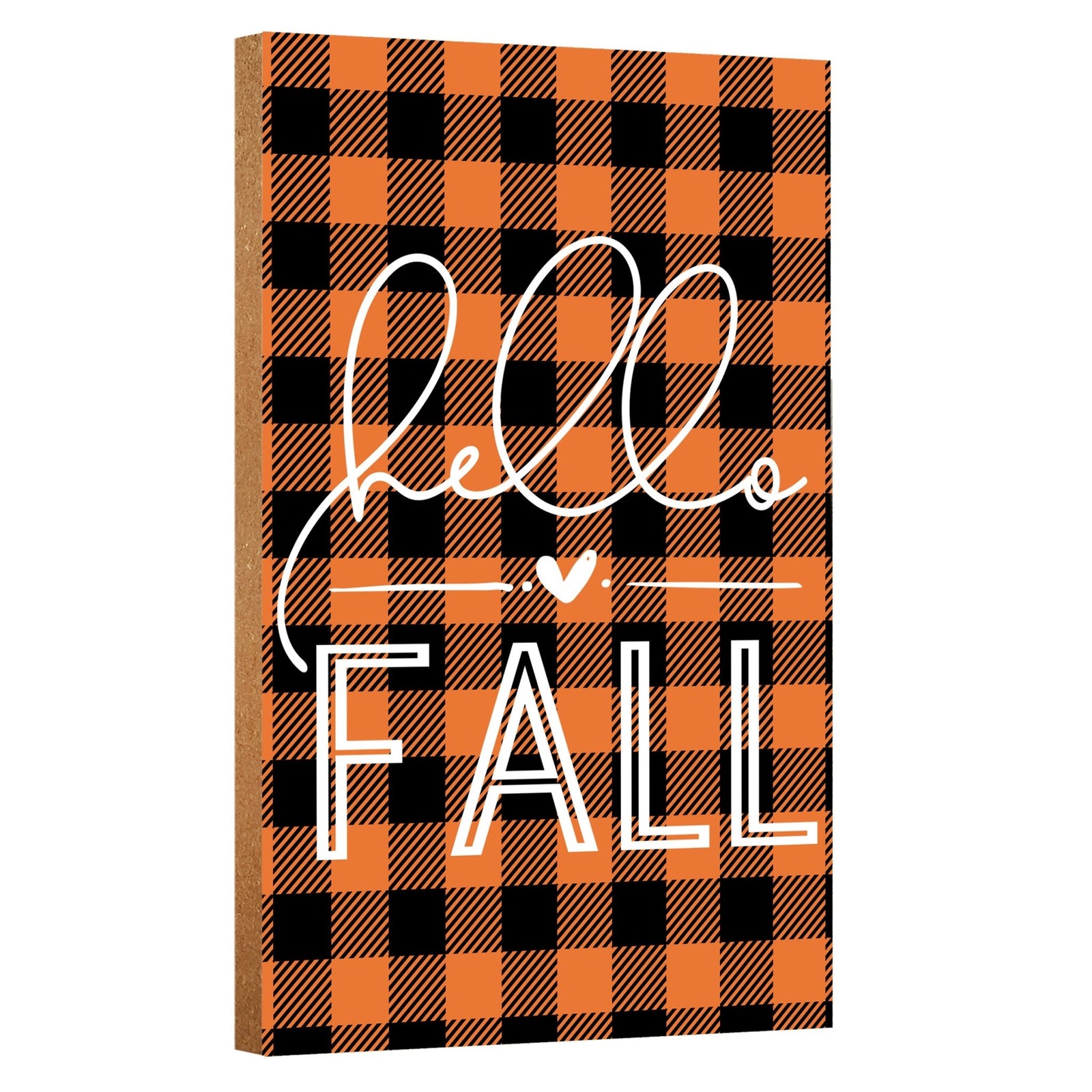 Fall Season Inspirational Shelf Décor and Tabletop Signs - LifeSong Milestones