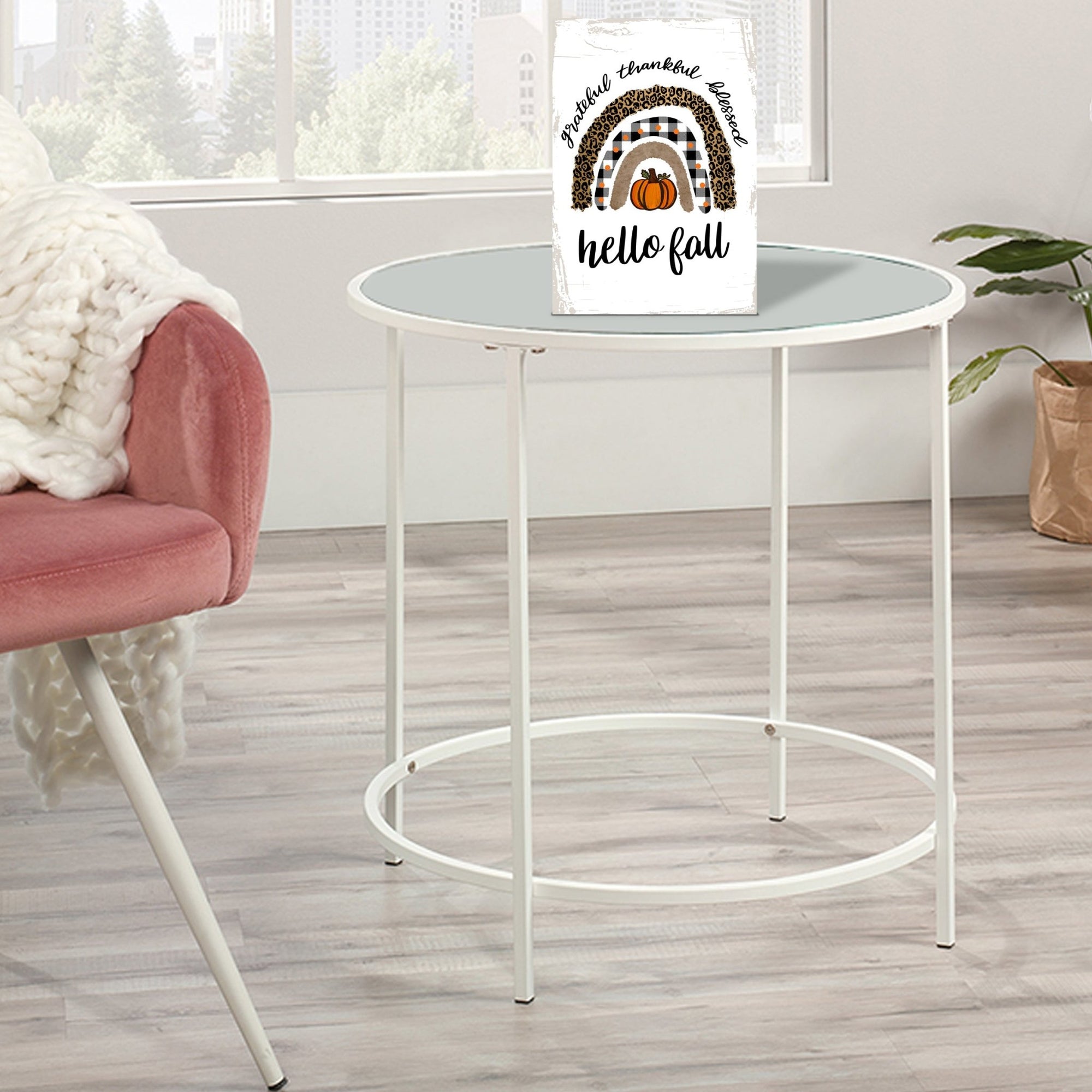 Fall Season Inspirational Shelf Décor and Tabletop Signs - LifeSong Milestones