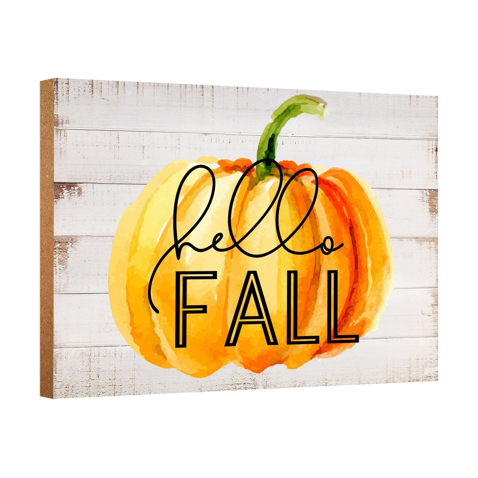Fall Season Inspirational Shelf Décor and Tabletop Signs - LifeSong Milestones