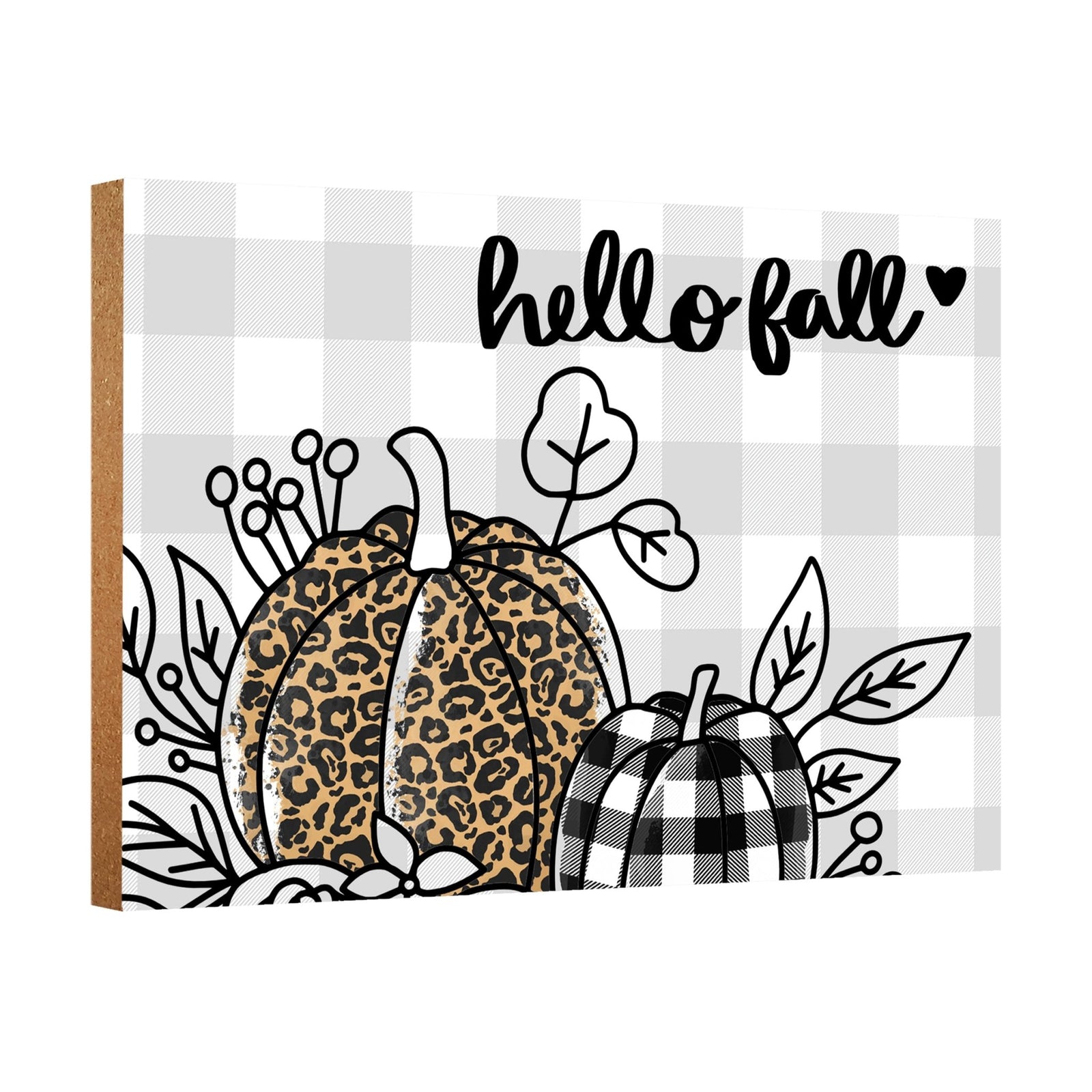 Fall Season Inspirational Shelf Décor and Tabletop Signs - LifeSong Milestones