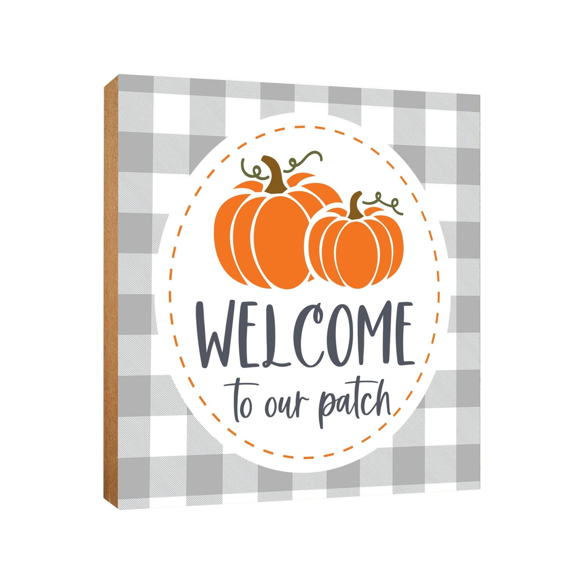 Fall Themed Unique Shelf Décor and Tabletop Signs - LifeSong Milestones