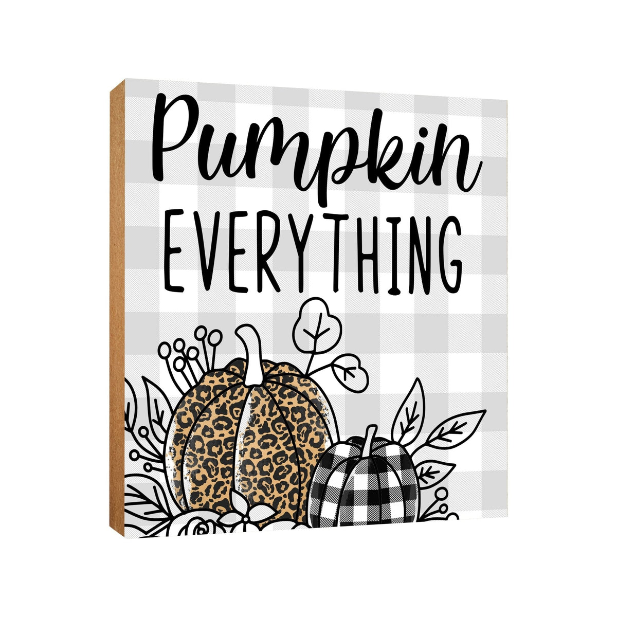 Fall Themed Unique Shelf Décor and Tabletop Signs - LifeSong Milestones