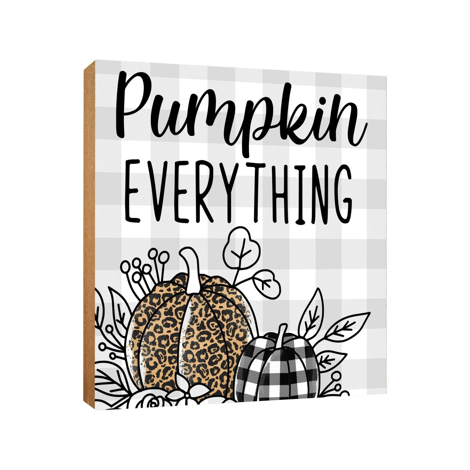Fall Themed Unique Shelf Décor and Tabletop Signs - LifeSong Milestones