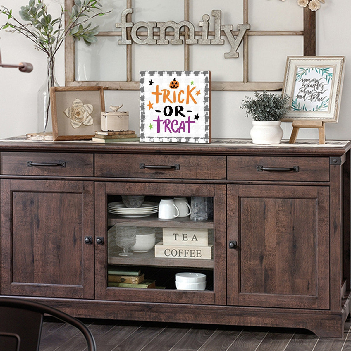 Fall Themed Unique Shelf Décor and Tabletop Signs - LifeSong Milestones