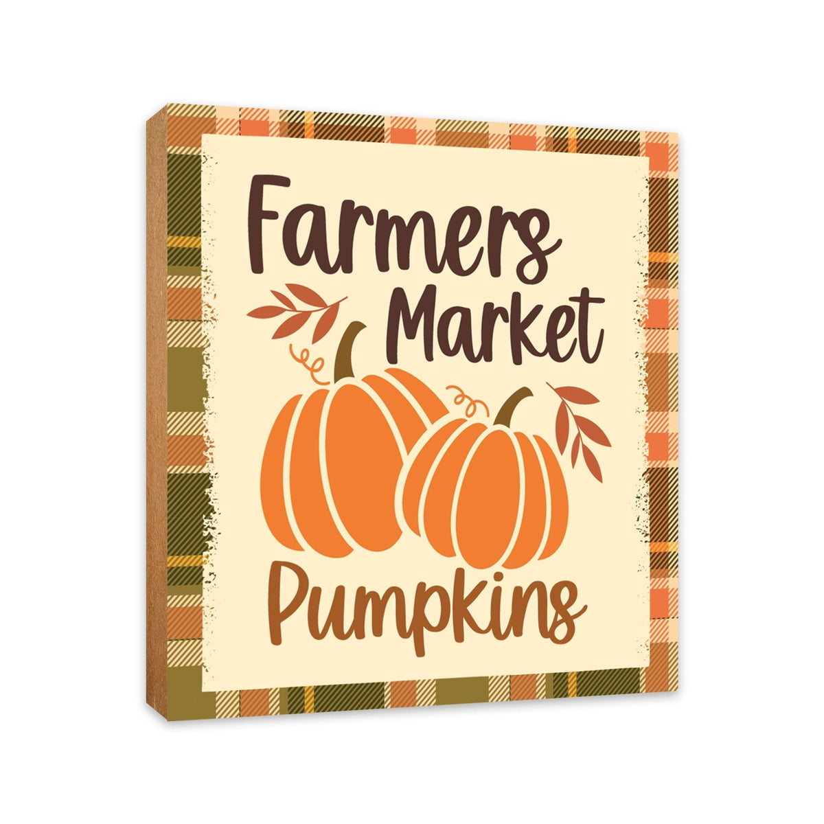 Fall Themed Unique Shelf Décor and Tabletop Signs - LifeSong Milestones