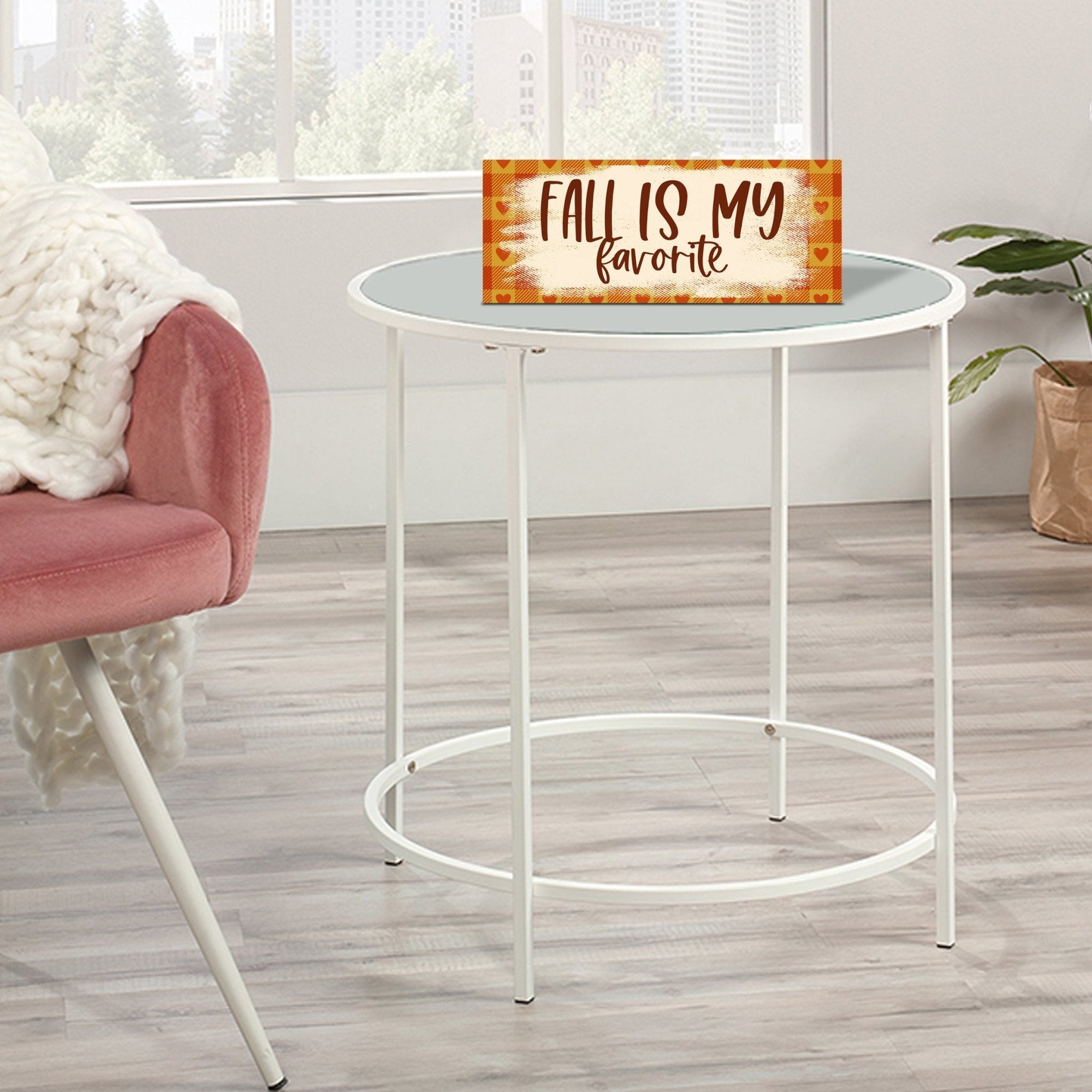 Fall Themed Unique Shelf Décor and Tabletop Signs for Home Decor - LifeSong Milestones