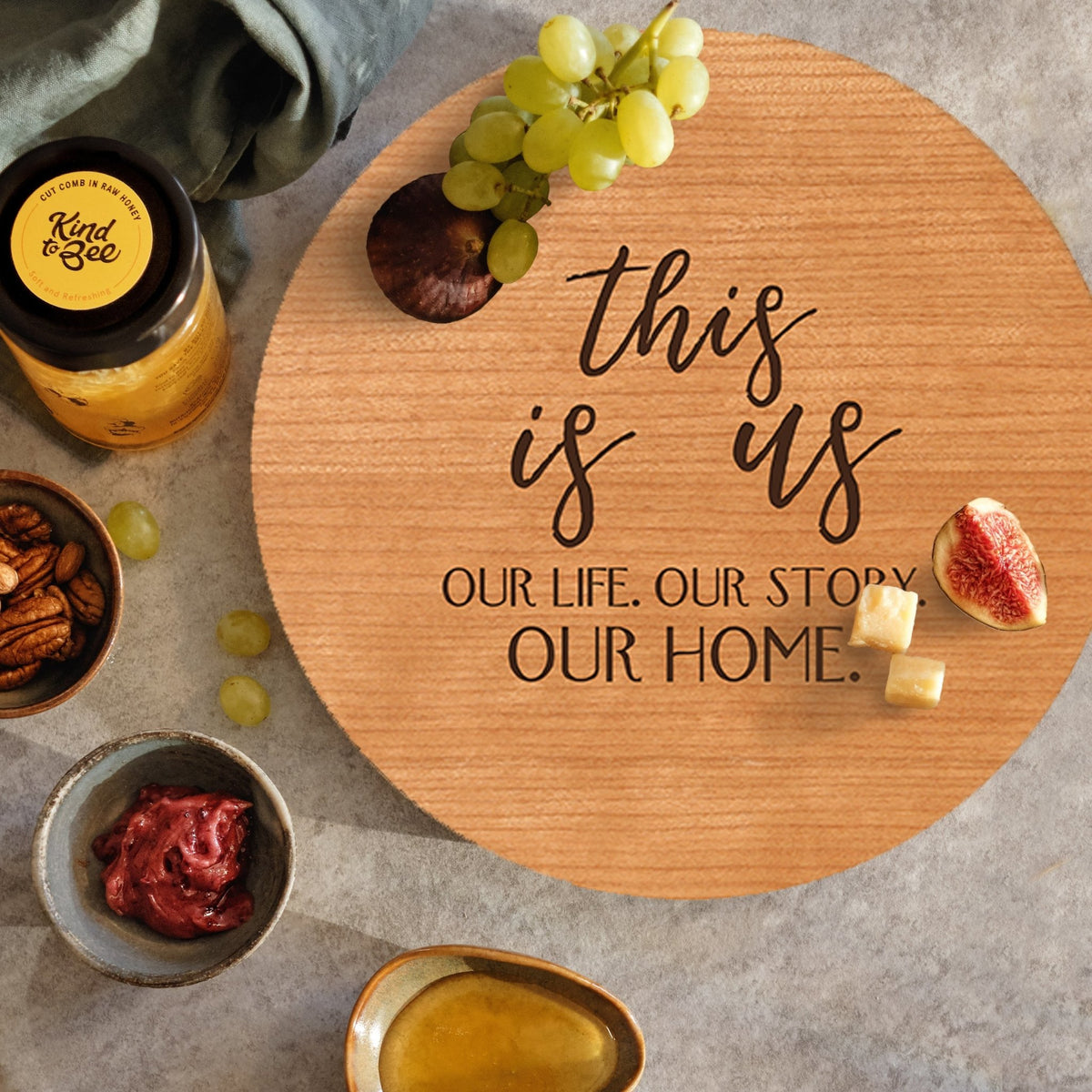 Family and Everyday Lazy Susan - This Is Us - LifeSong Milestones