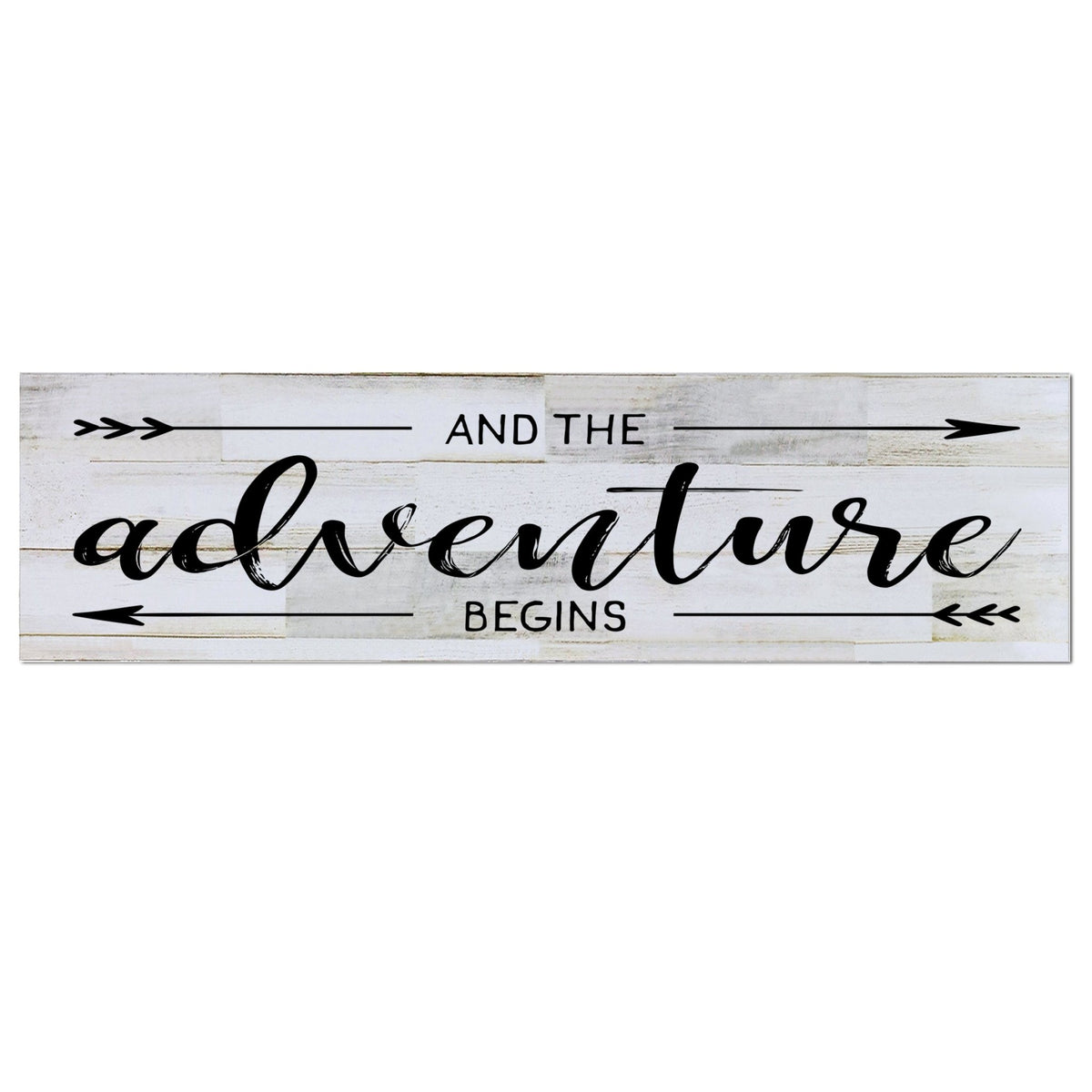 Family Barnwood Sign Home Decor - Adventure - LifeSong Milestones