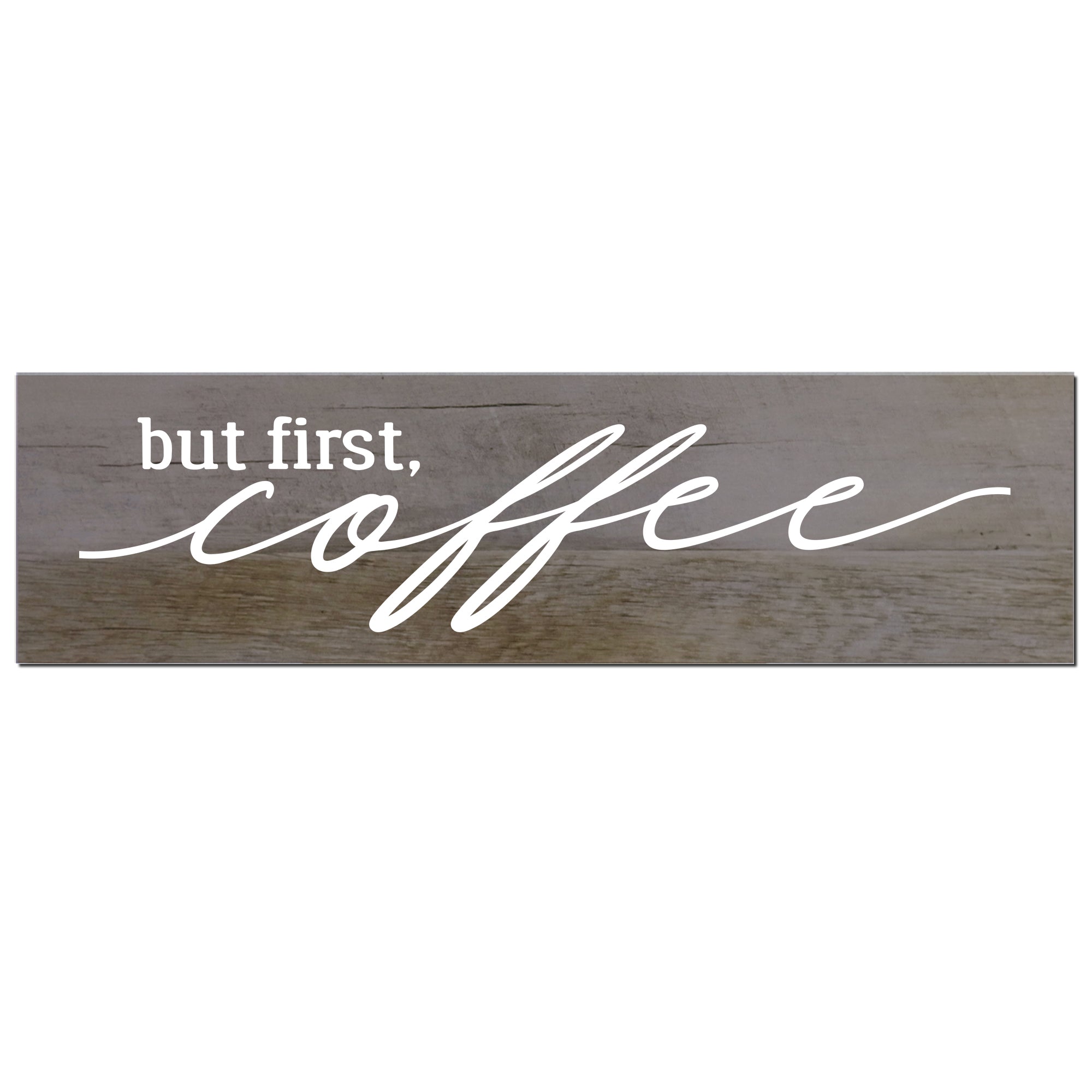 Family Barnwood Sign Home Decor - Coffee - LifeSong Milestones