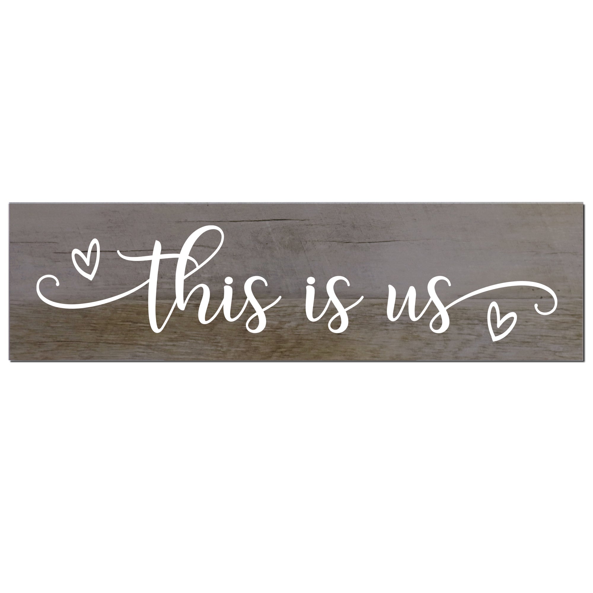 Family Barnwood Sign Home Decor - This Is Us - LifeSong Milestones