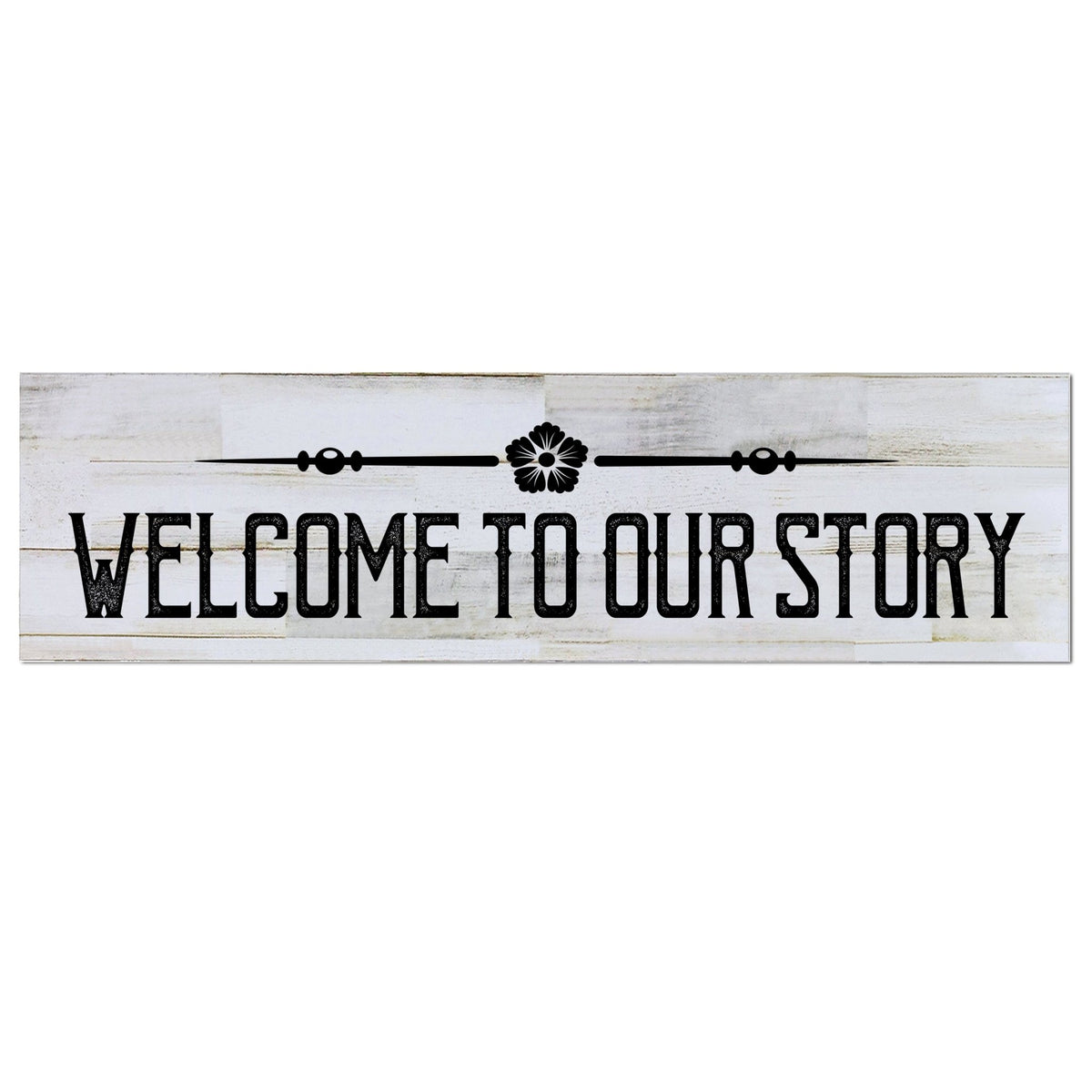 Family Barnwood Sign Home Decor - Welcome - LifeSong Milestones