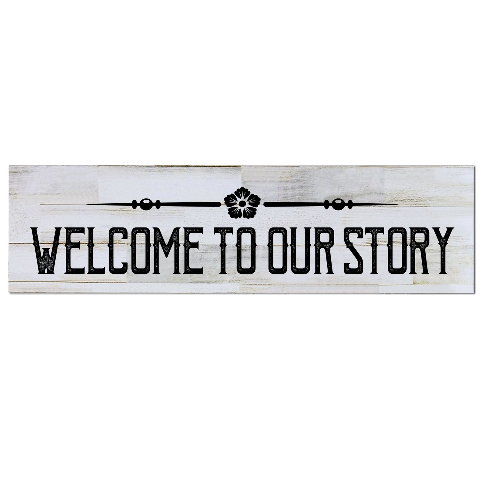Family Barnwood Sign Home Decor - Welcome - LifeSong Milestones