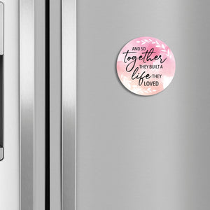 Family & Home Refrigerator Magnet Perfect Gift Idea For Home Décor - And So Together