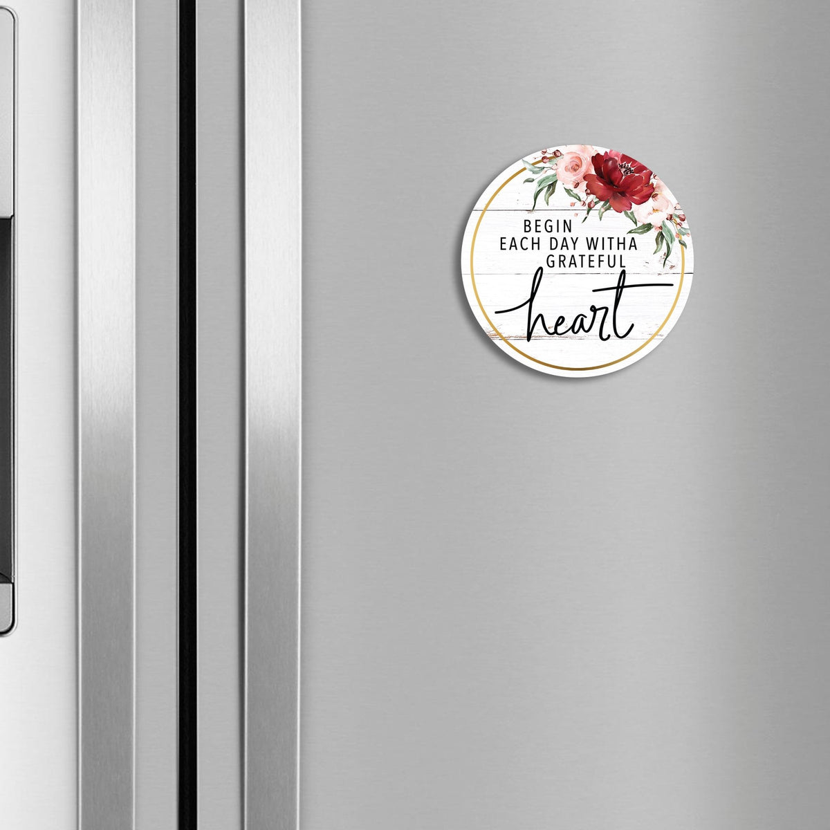 Family & Home Refrigerator Magnet Perfect Gift Idea For Home Décor - Begin Each Day