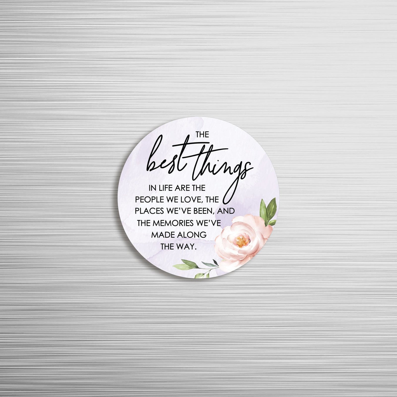 Family & Home Round Refrigerator Magnet Perfect Gift Idea For Home Décor - Best Things - LifeSong Milestones