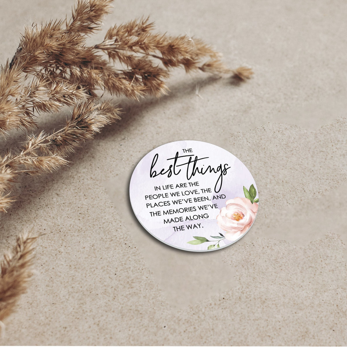 Family & Home Round Refrigerator Magnet Perfect Gift Idea For Home Décor - Best Things - LifeSong Milestones