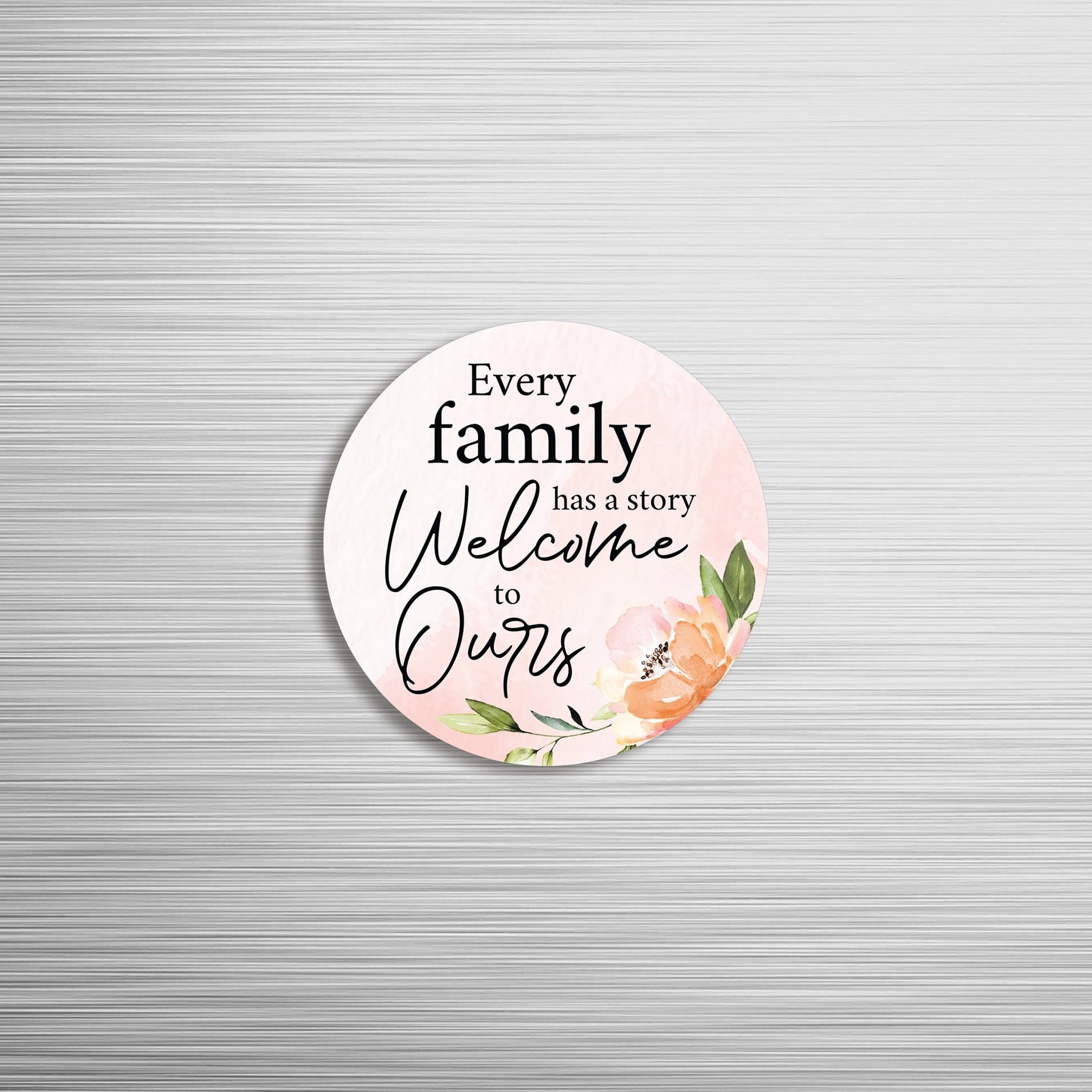 Family & Home Round Refrigerator Magnet Perfect Gift Idea For Home Décor - Every Family - LifeSong Milestones