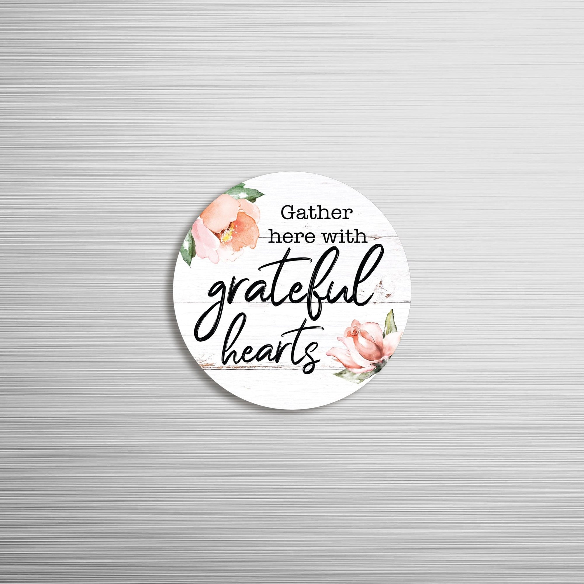 Family & Home Round Refrigerator Magnet Perfect Gift Idea For Home Décor - Gather Here - LifeSong Milestones