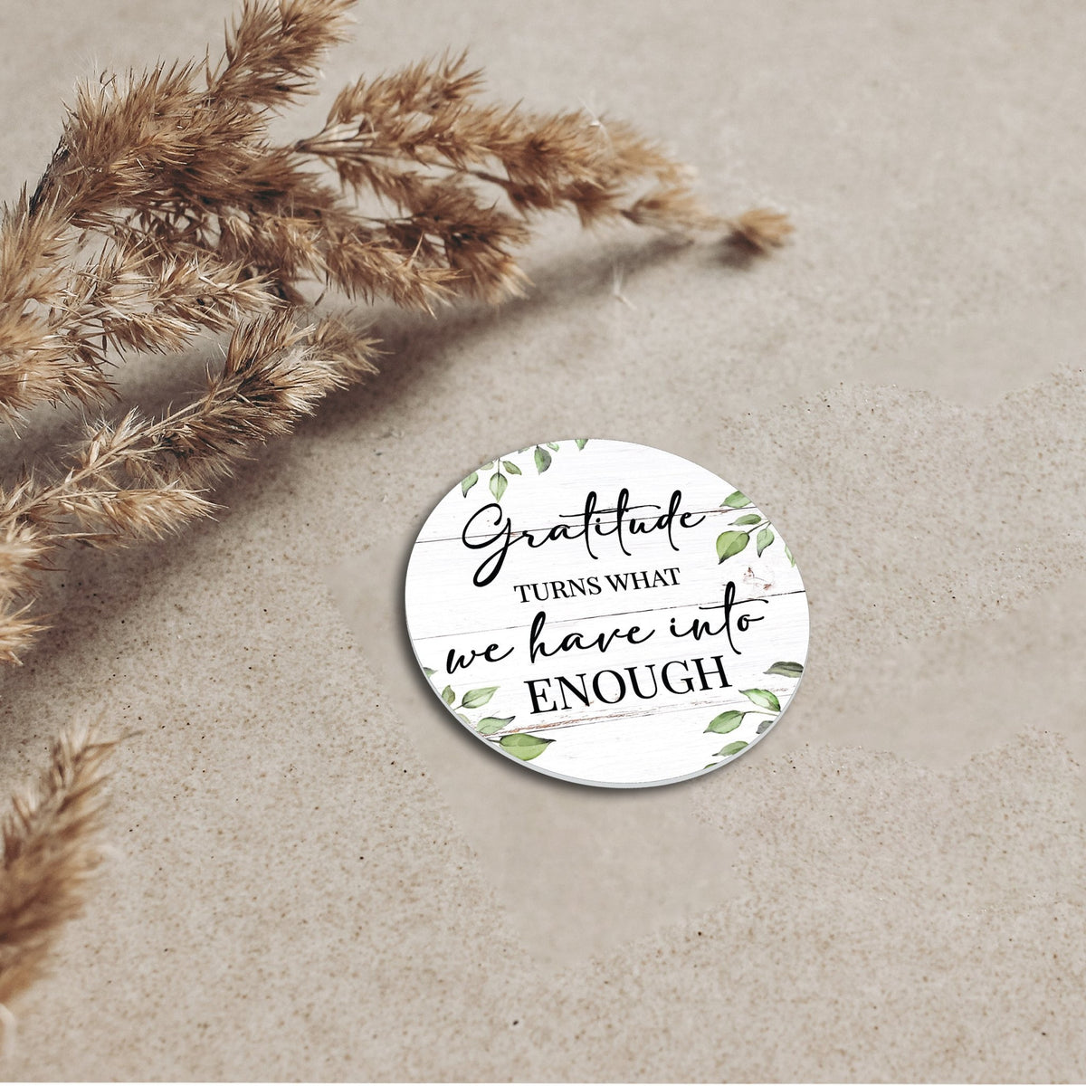 Family & Home Refrigerator Magnet Perfect Gift Idea For Home Décor - Gratitude Turns