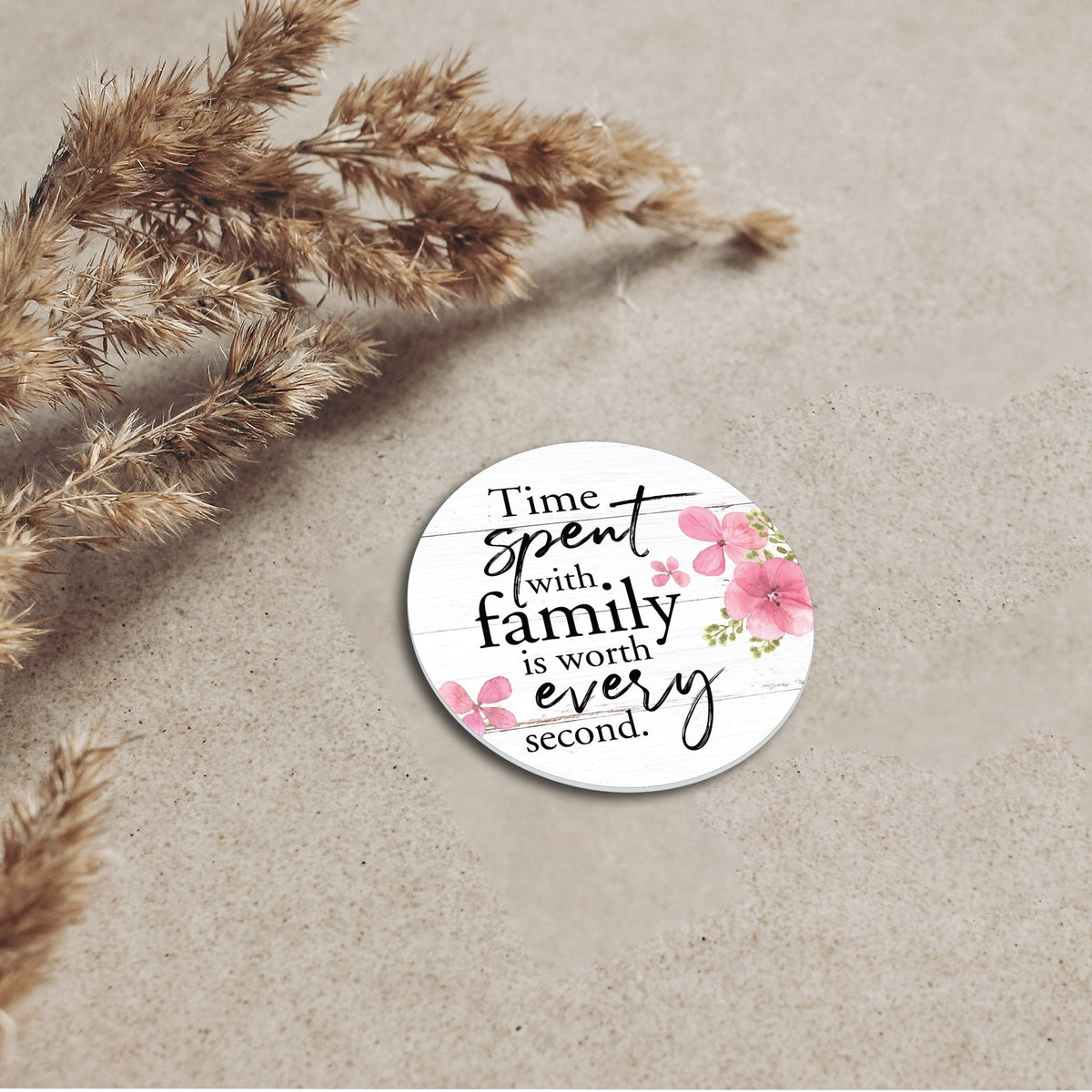 Family & Home Refrigerator Magnet Perfect Gift Idea For Home Décor - Time Spent