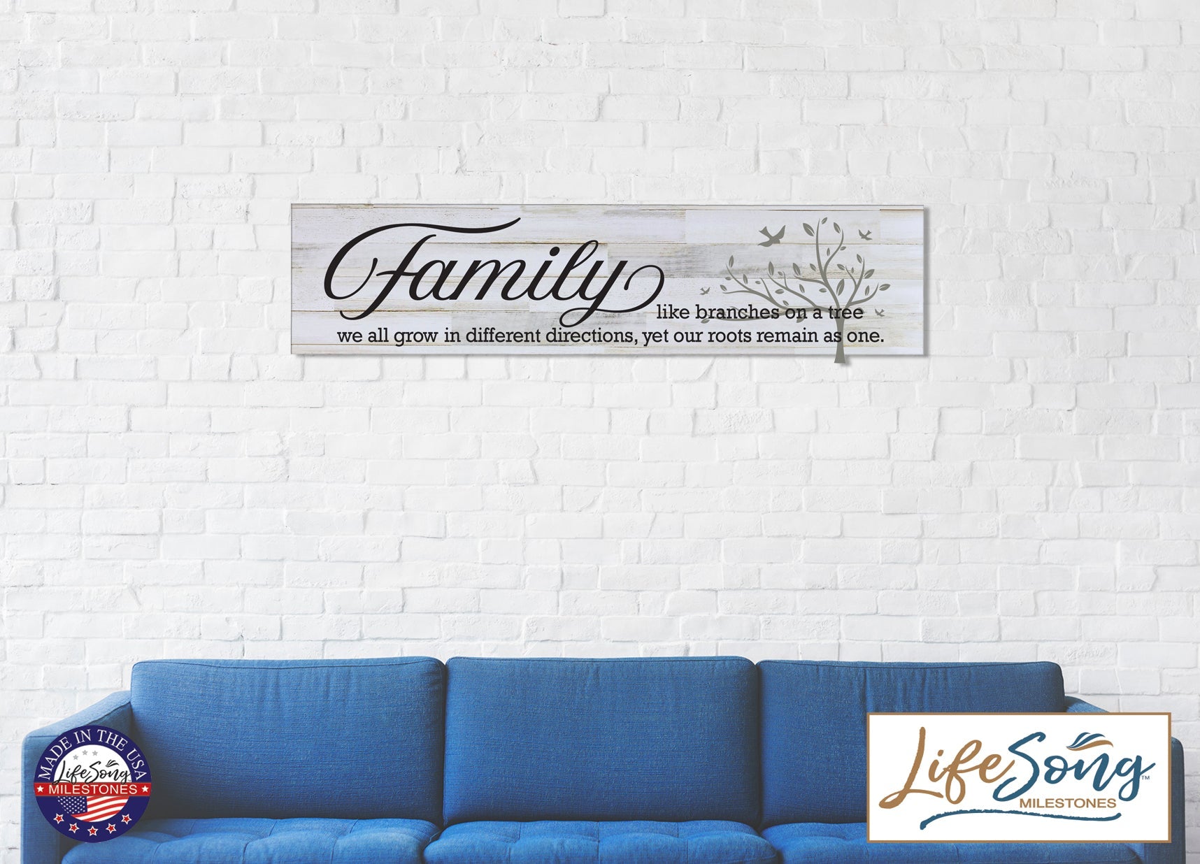 Family Like Branches On A Tree Decorative Wall Sign - LifeSong Milestones