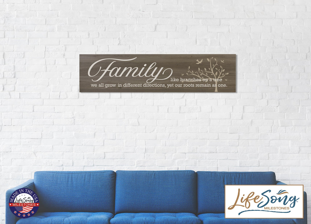 Family Like Branches On A Tree Decorative Wall Sign - LifeSong Milestones