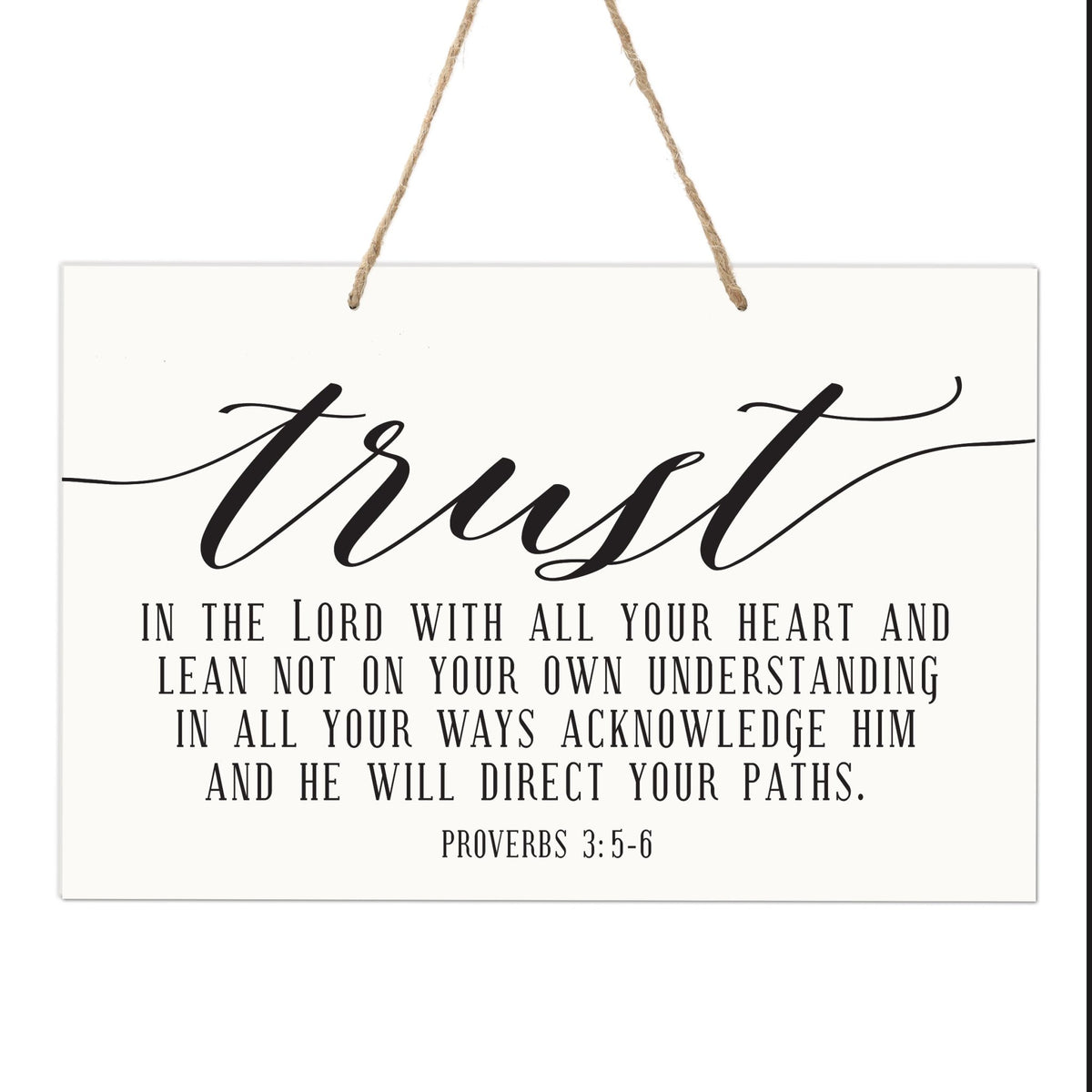 Family Sign Gift For New Home Decoration - Trust - LifeSong Milestones