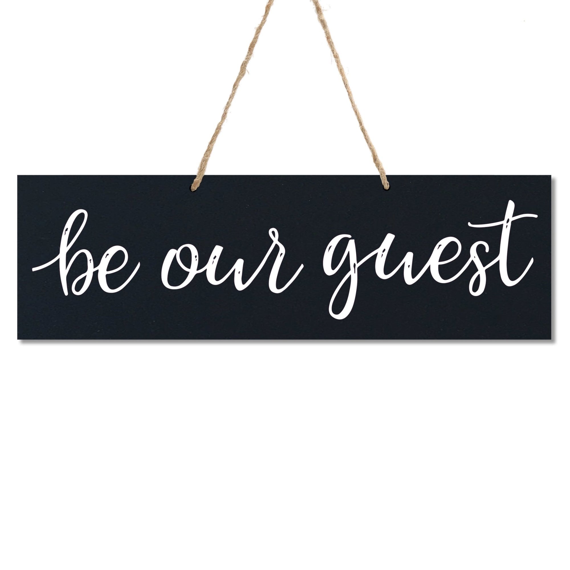 Family Wall Decor Sign For New Home - Be Our Guest - LifeSong Milestones