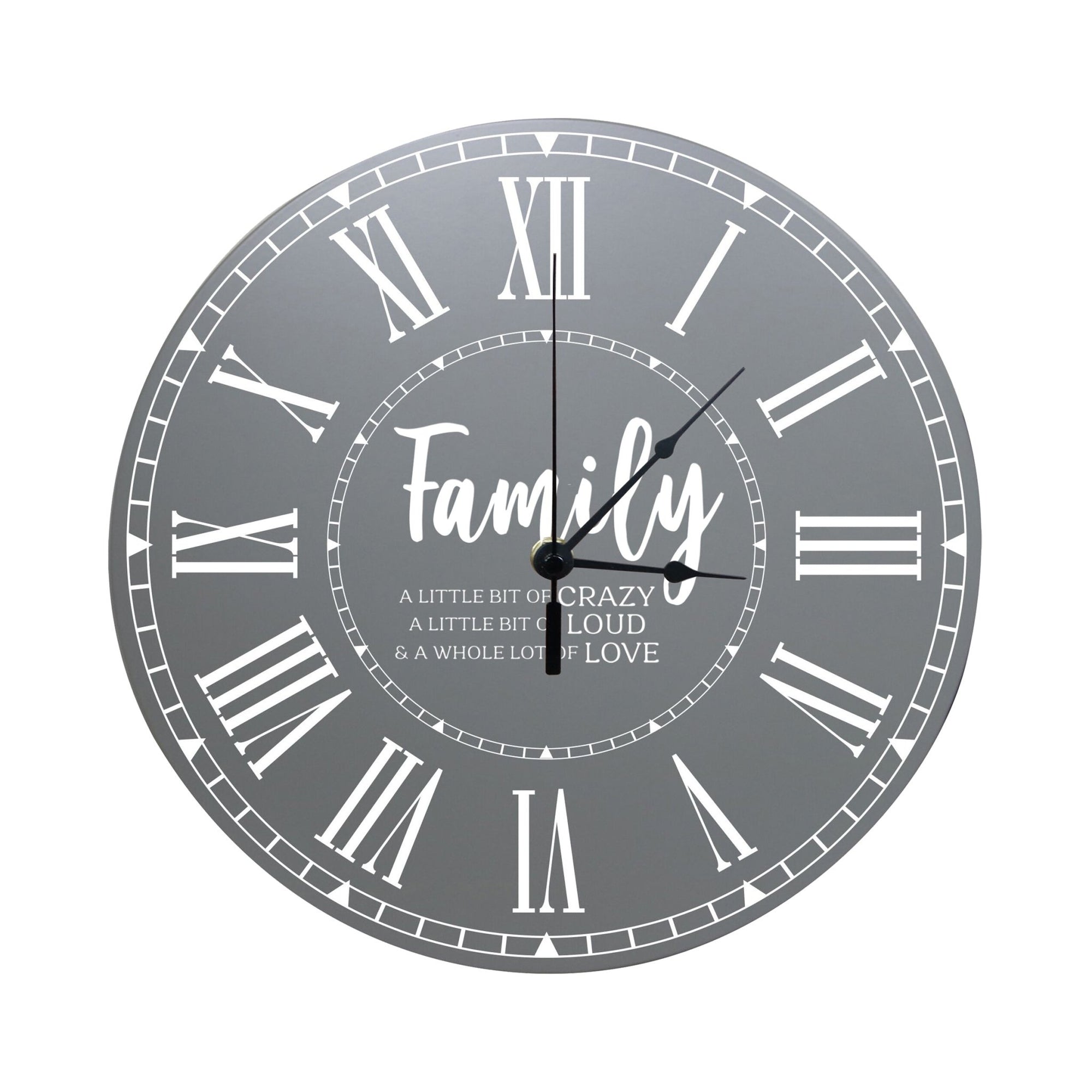 Family Wall or Desktop Clock 12” - Family - LifeSong Milestones