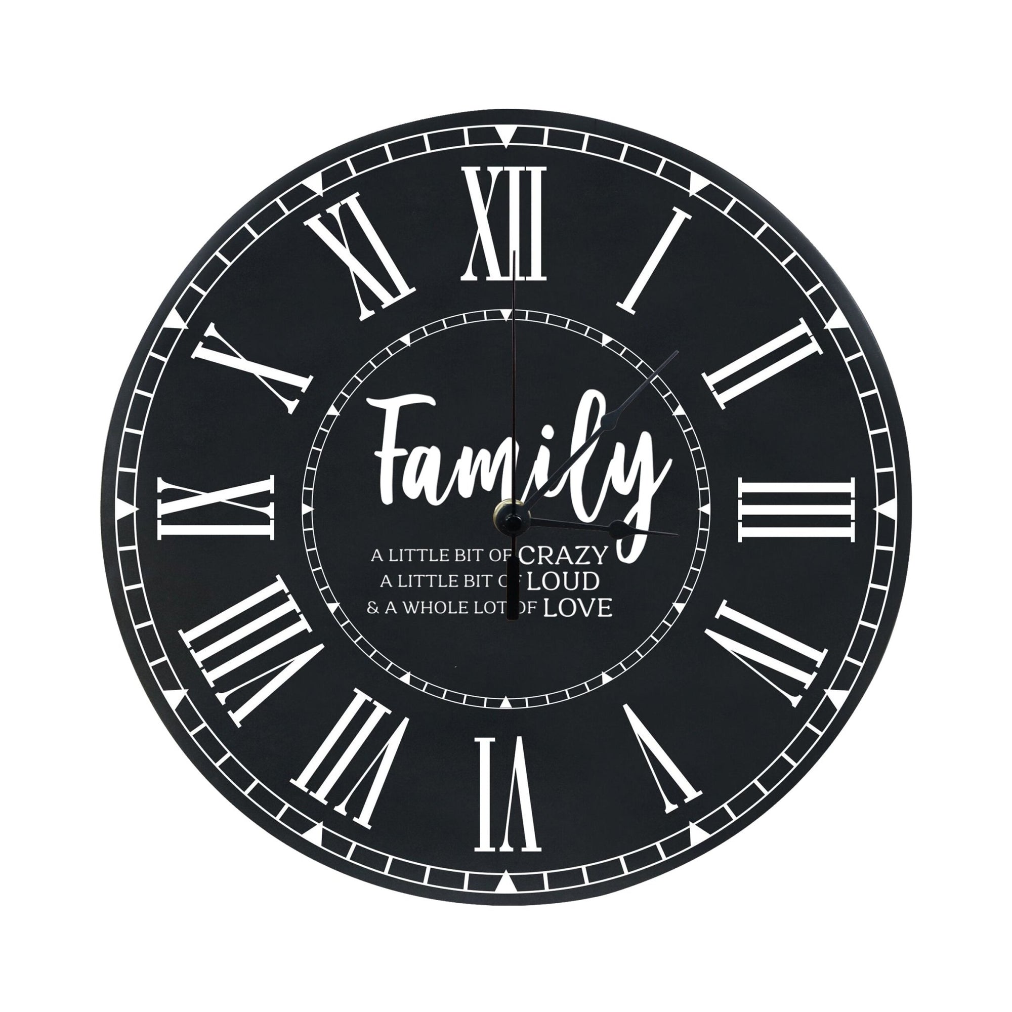Family Wall or Desktop Clock 12” - Family - LifeSong Milestones