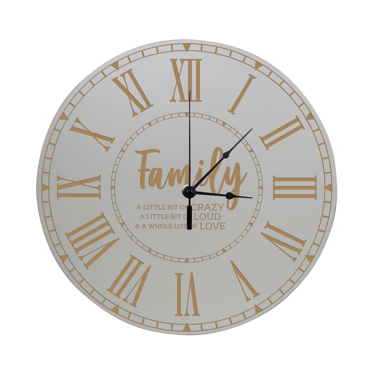 Family Wall or Desktop Clock 12” - Family - LifeSong Milestones