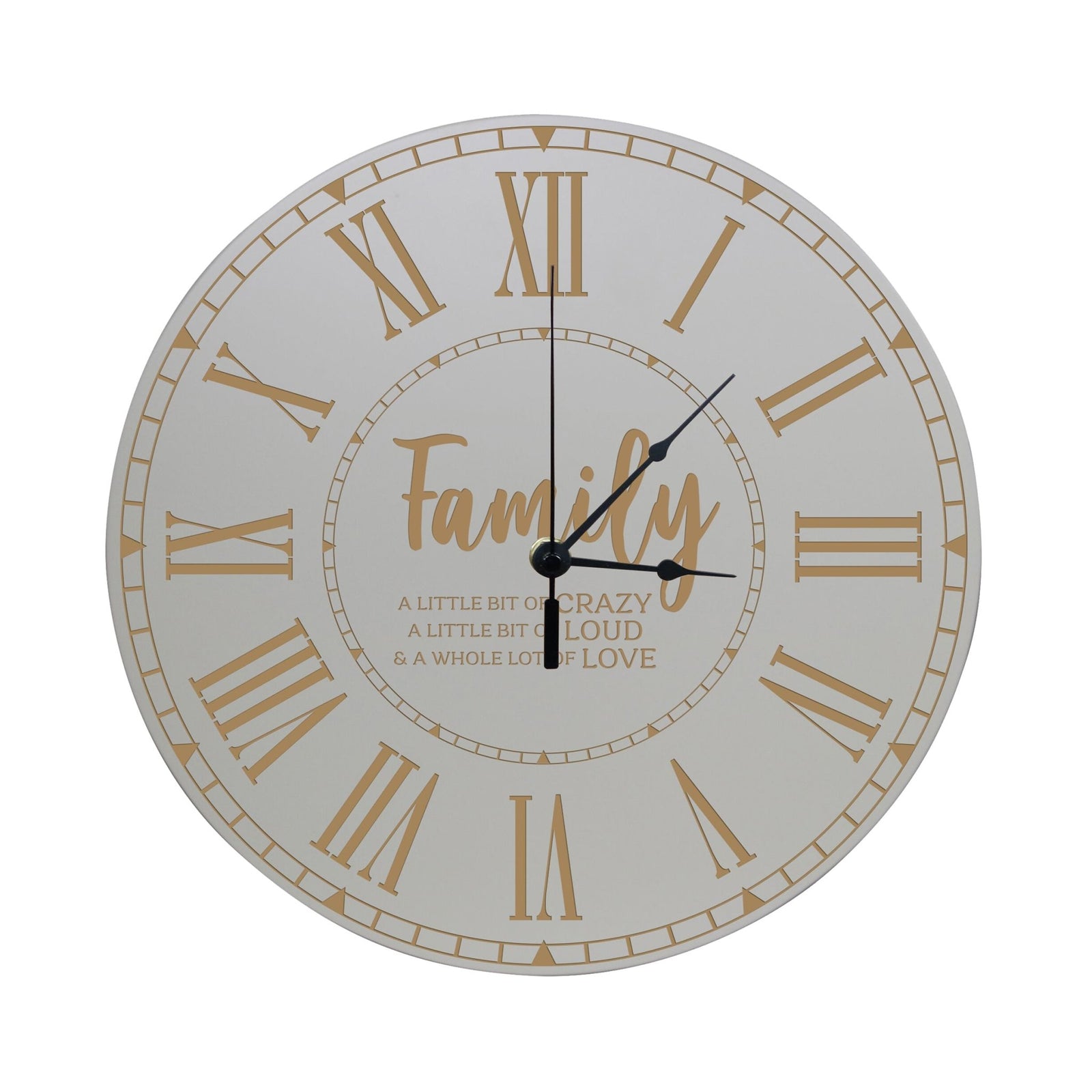 Family Wall or Desktop Clock 12” - Family - LifeSong Milestones
