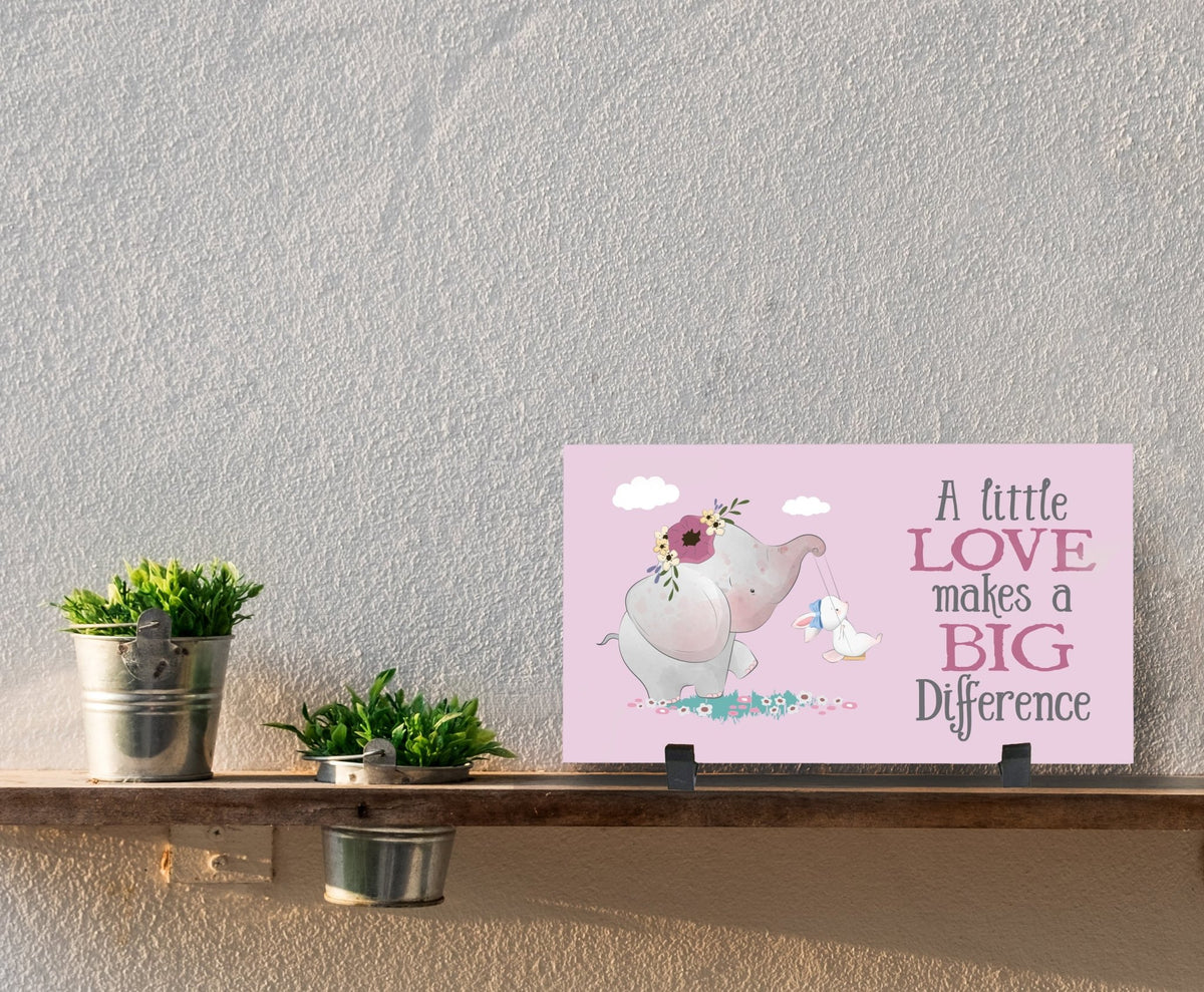 Baptismal Wooden Wall Plaque Gift for Girls