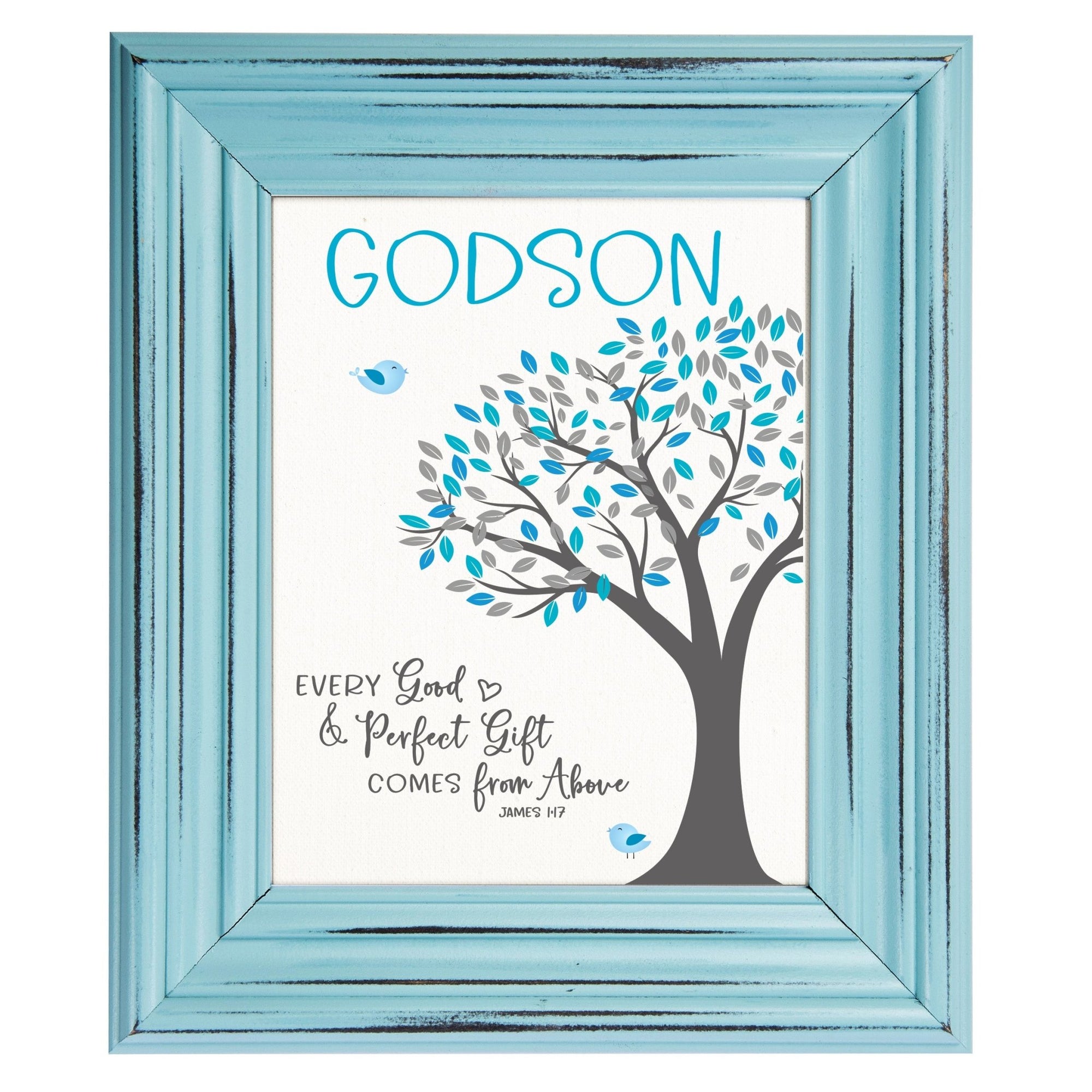 Godchild Framed Wall Signs - Every Good - LifeSong Milestones