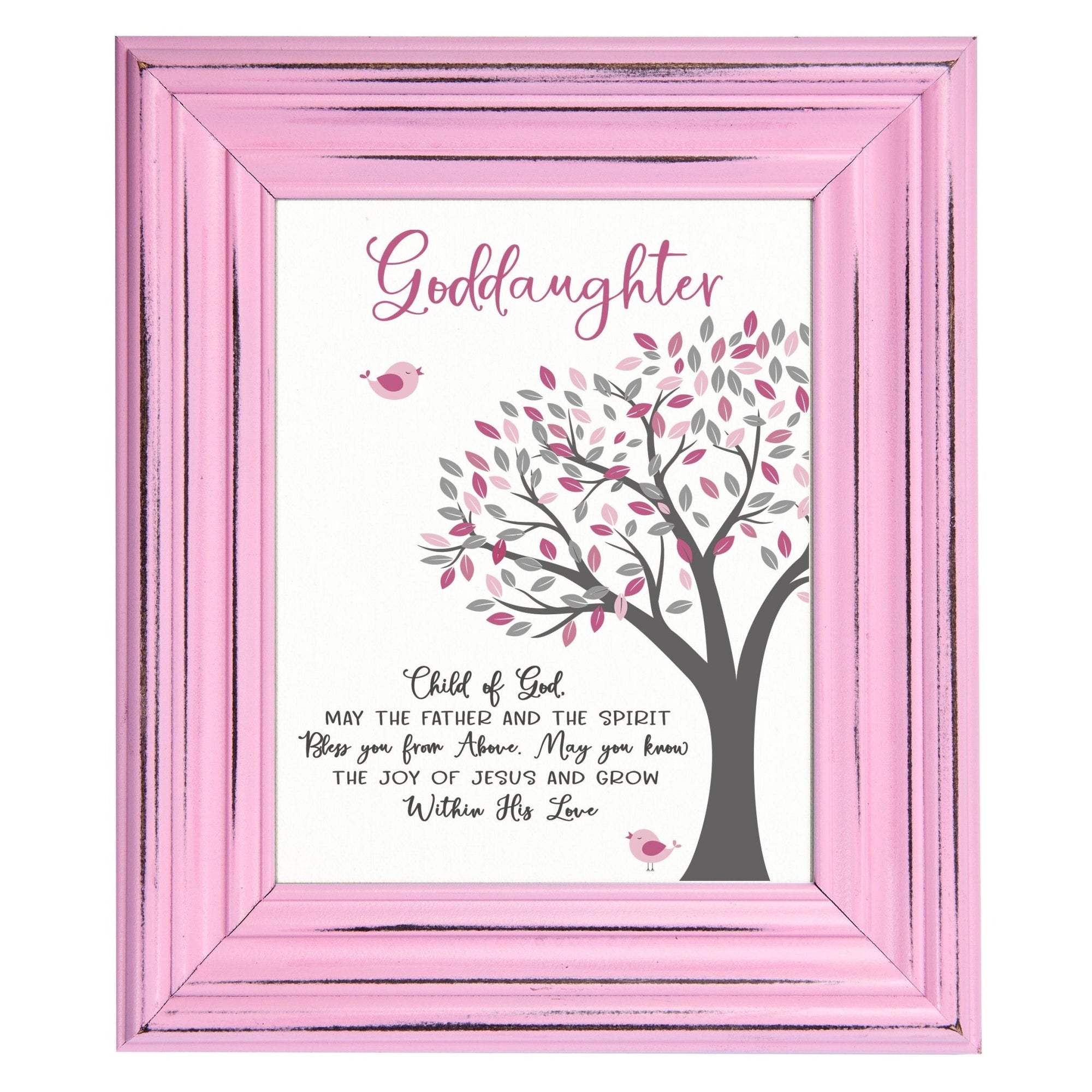 Godchild Framed Wall Signs - May The Father - LifeSong Milestones
