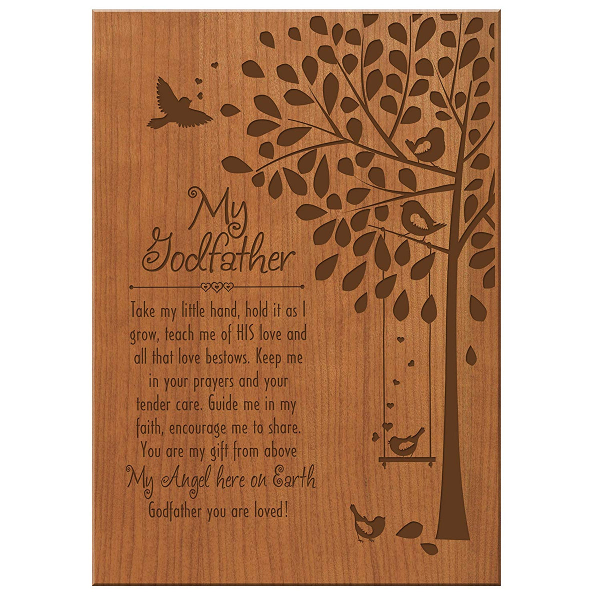 Godfather Wall Plaque Gift - My Godfather - LifeSong Milestones