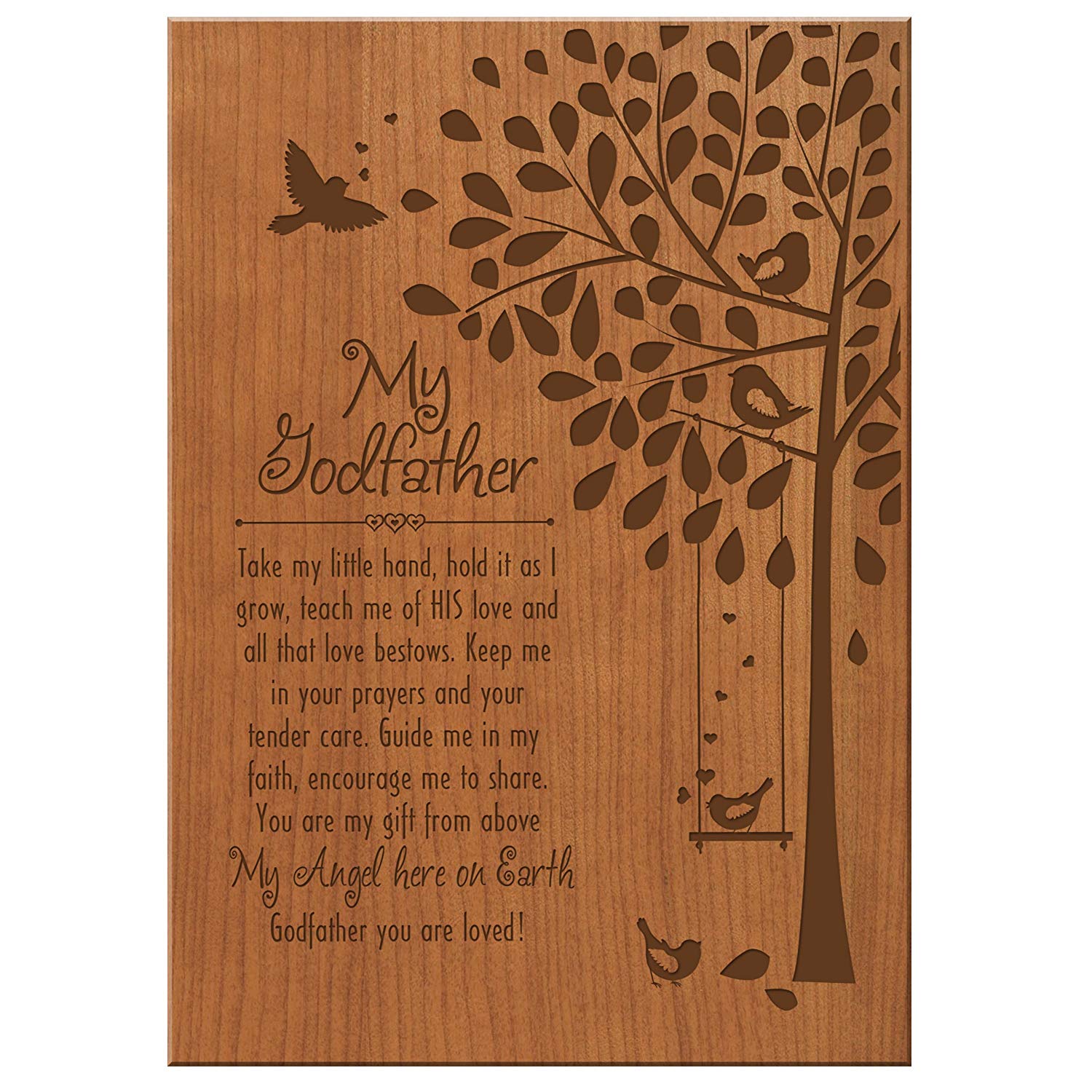 Godfather Wall Plaque Gift - My Godfather - LifeSong Milestones