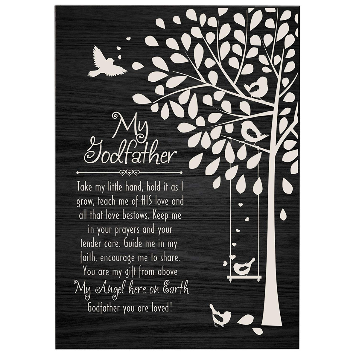 Godfather Wall Plaque Gift - My Godfather - LifeSong Milestones