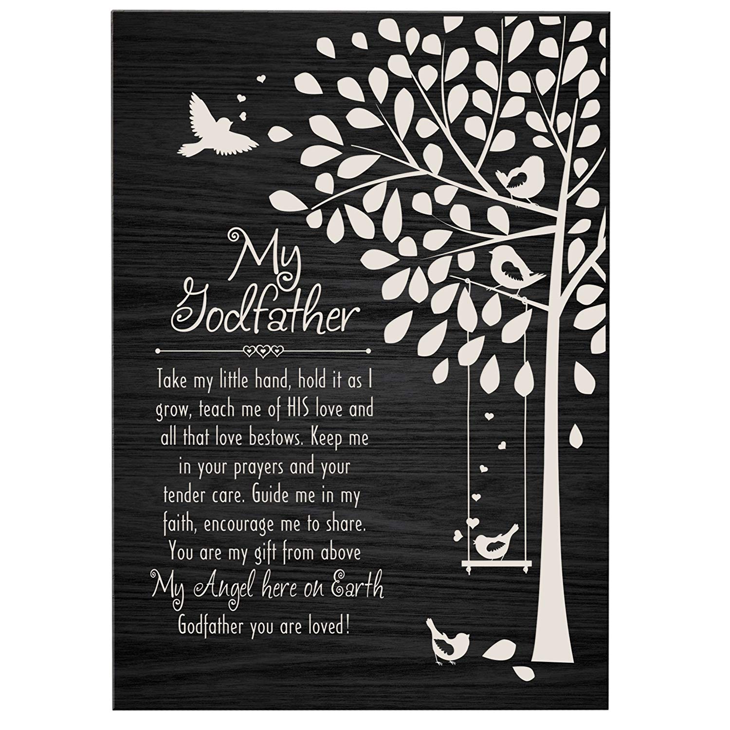 Godfather Wall Plaque Gift - My Godfather - LifeSong Milestones