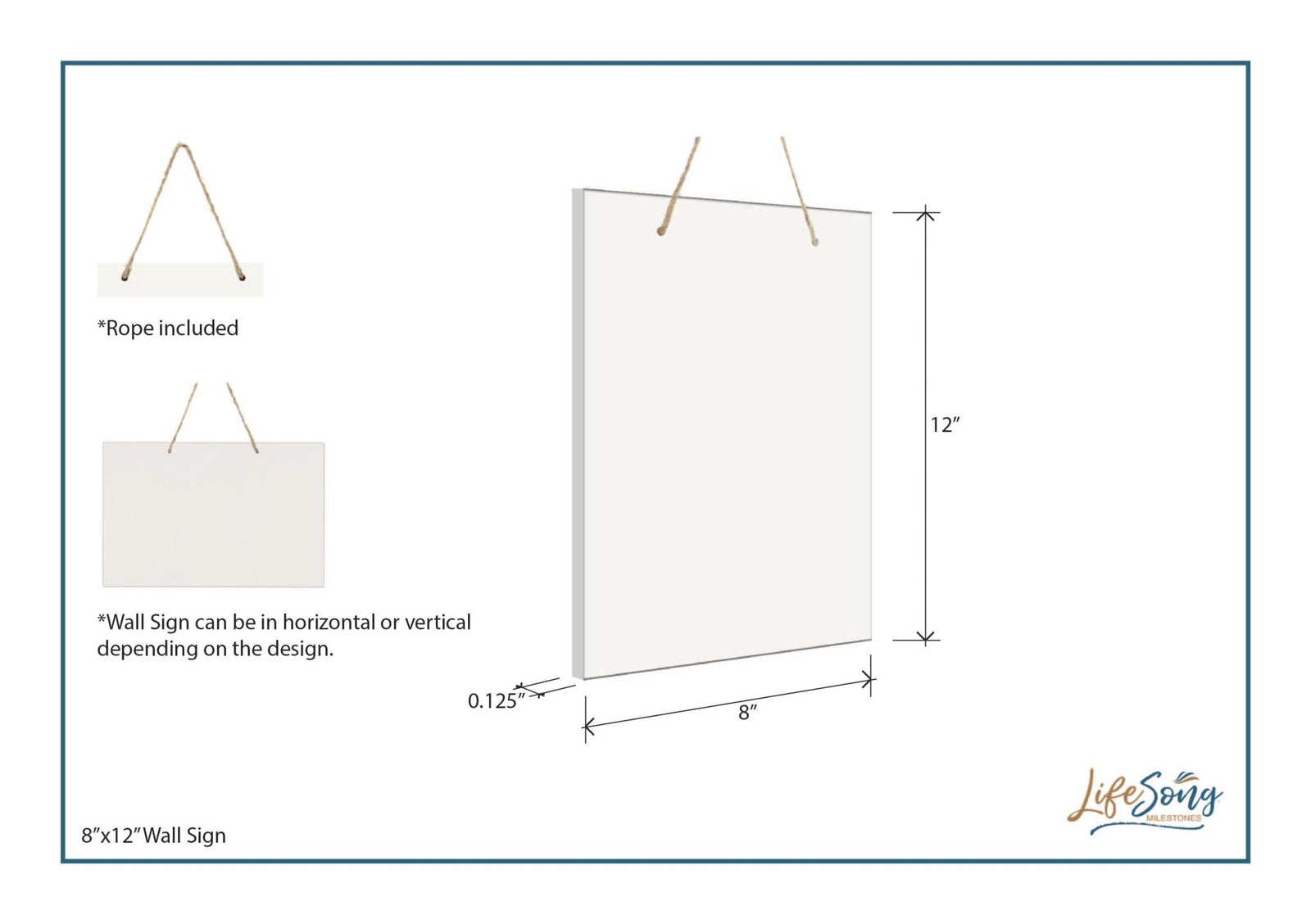 Grandparent Wall Hanging Sign Gift - Grandkids Spoiled - LifeSong Milestones