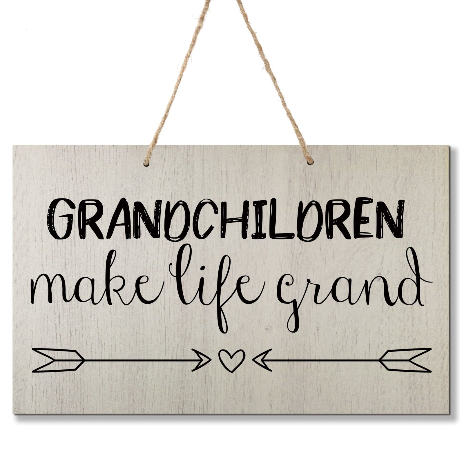 Grandparent Wall Hanging Sign Gift - Make Life Grand - LifeSong Milestones