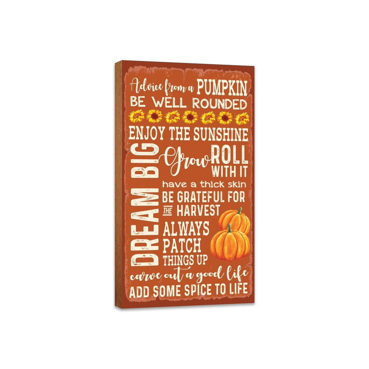 Hanging Fall Wooden Wall Art Sign for Home Decor - LifeSong Milestones